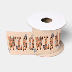 Ruban En Satin Owls Est Le Nom,