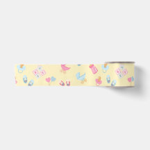 Papier d'emballage bébé Douces Commencements – Fin