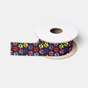 Ruban En Satin Paquets multicolores