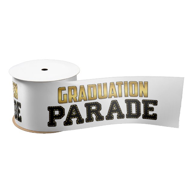 Ruban En Satin Parade Conduite Par Graduation (Bobine)