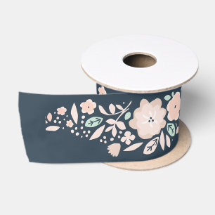 Ruban En Satin Pastel Prettiest Floral Enveloppement Cadeau