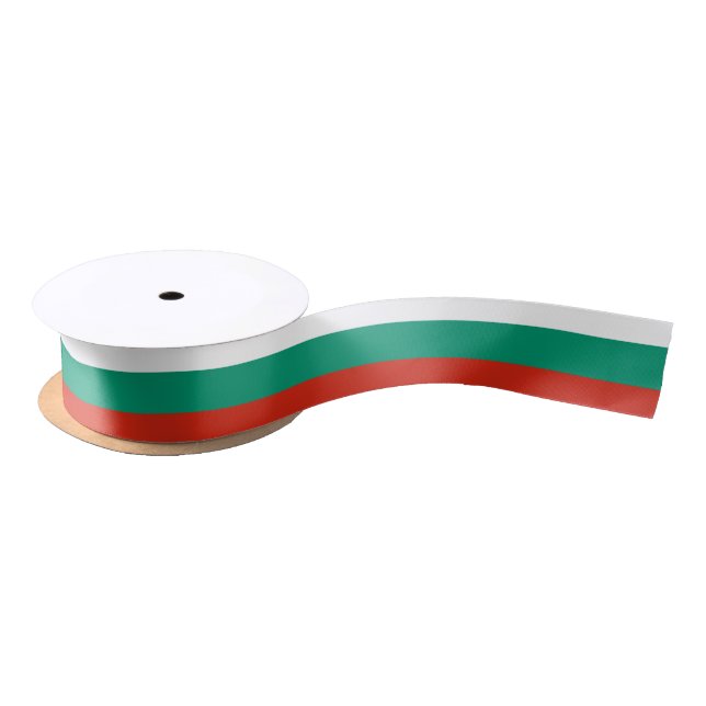 Ruban En Satin Patriotic Bulgarian (Bobine)