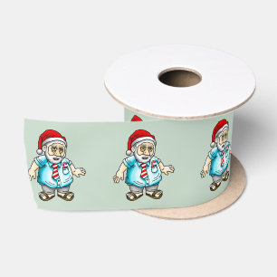 Ruban En Satin Père Noël en sandales