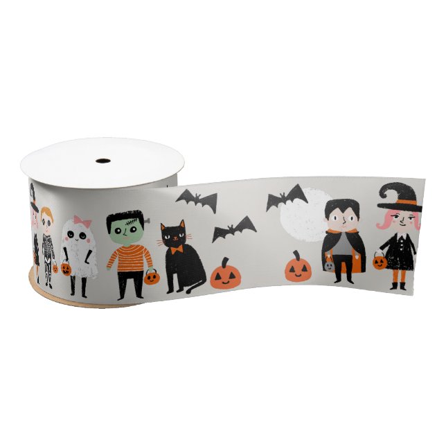 Ruban En Satin Personnage de Halloween (Bobine)