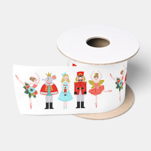 Ruban En Satin Personnages de ballet Nutcracker Noël