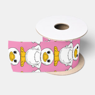 Ruban En Satin Petit canard blanc debout Thunder_Cove