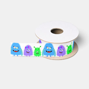 Ruban En Satin Petits monstres mignons