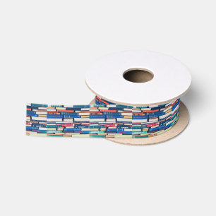Ruban En Satin Pile de livres