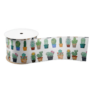 Ruban En Satin Plantes de Cactus assortés Thunder_Cove