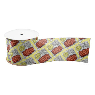 Ruban En Satin Plate de cuisine hawaïenne Déjeuner Riz Macaroni S