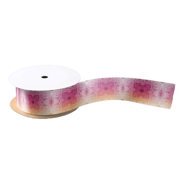 Ruban En Satin Plumes (Bobine)