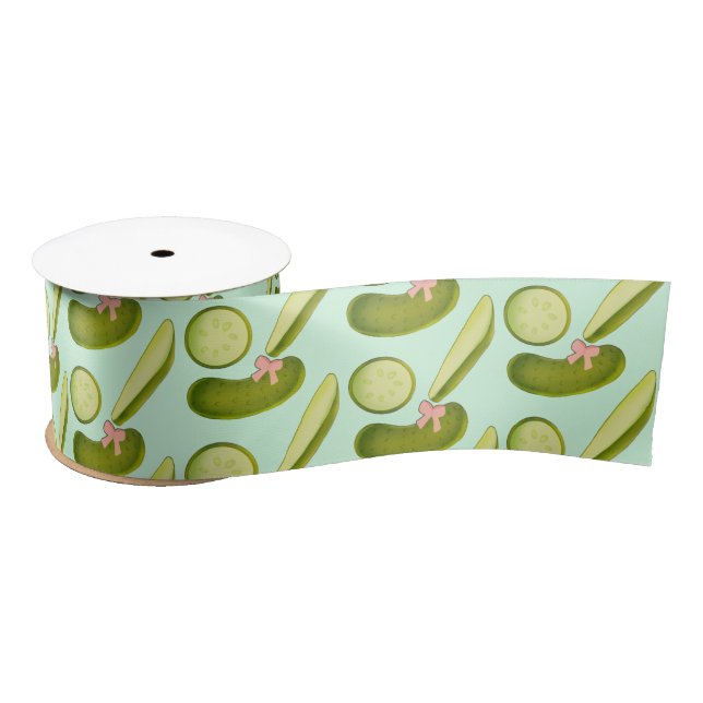 Ruban En Satin Pochettes roses (Bobine)