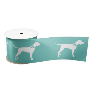 Ruban En Satin Pointer Chien Chien Chiot Anglais Setter