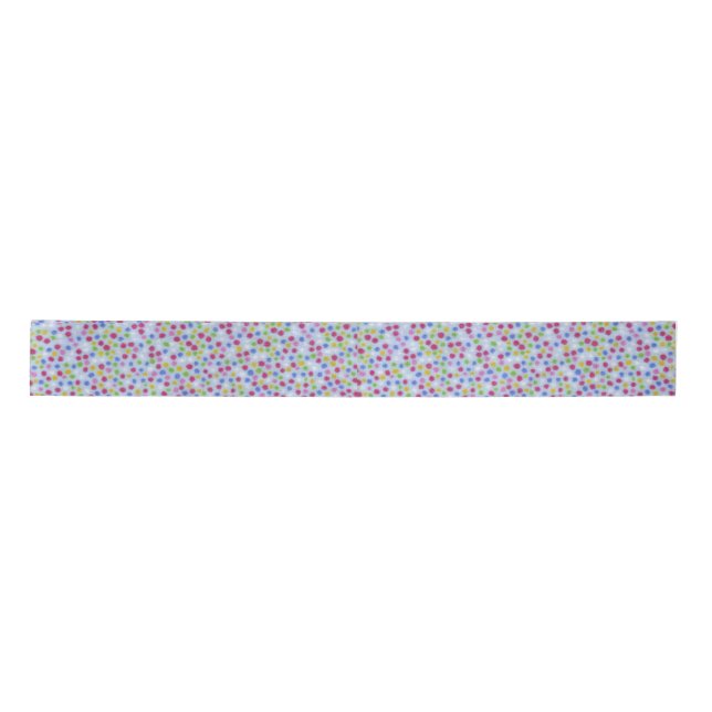 RUBAN EN SATIN POLKA DOT RIBBON MULTI COULEUR (Devant)