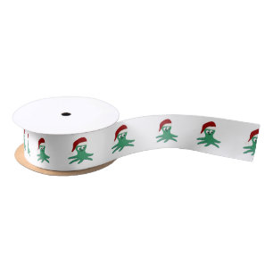 Ruban En Satin poulpe de Noël