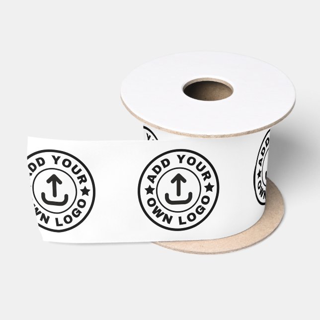 Ruban En Satin Promotion marketing du logo commercial personnalis (Bobine)