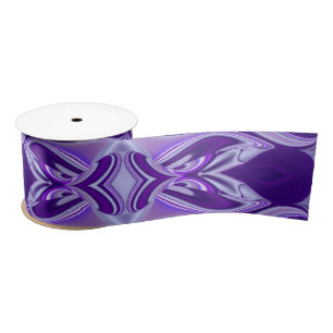 Ruban En Satin Purple Dream, Imaginaire Abstrait Rainbow-Art