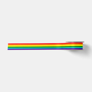 Ruban En Satin Rainbow LGBT gay flag Ribbon