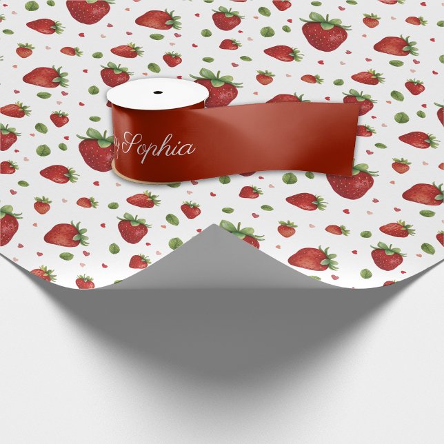 Ruban En Satin Red Happy Birthday (Créateur téléchargé)
