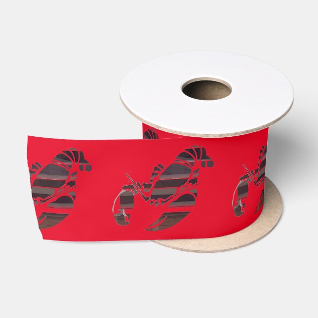 Ruban En Satin Red Maine Lobsters Thunder_Cove   (Bobine)