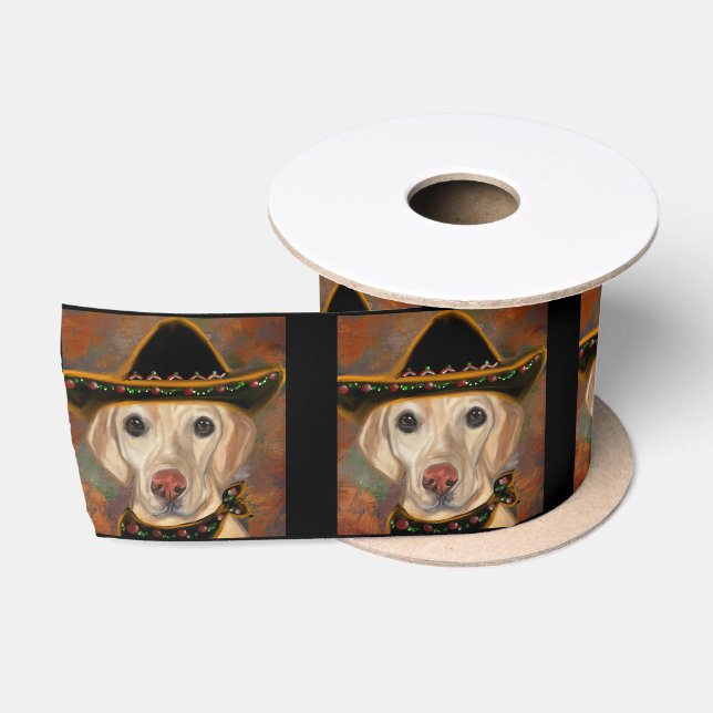 Ruban En Satin Retriever du Labrador    (Bobine)