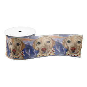 Ruban En Satin Retriever du Labrador   