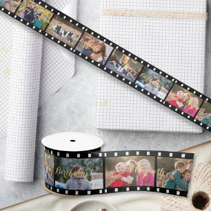 Ruban En Satin Retro Film Strip Photo personnalisée Enveloppe cad