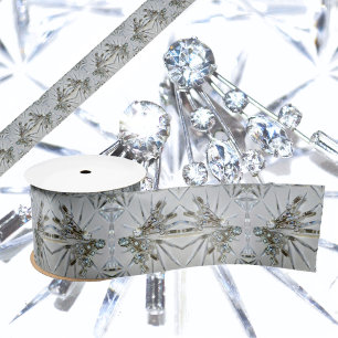 Ruban En Satin Retro Glam Rhinestones