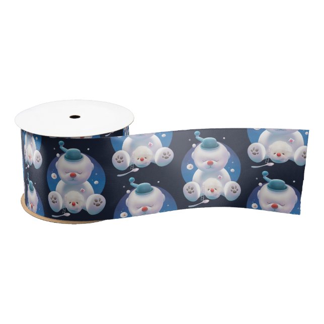 Ruban En Satin Rêve de Bichon Ice Shaver (Bobine)