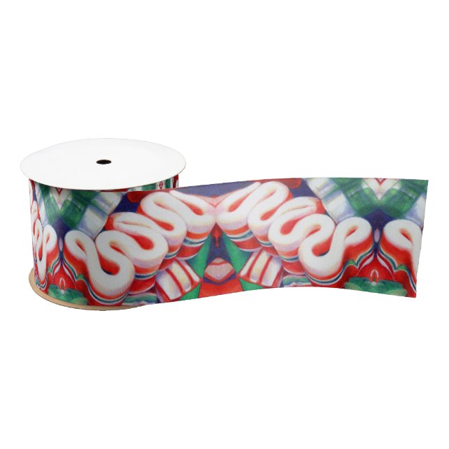 Ruban En Satin RIBBON CANDY 3" Large ruban satiné (Bobine)