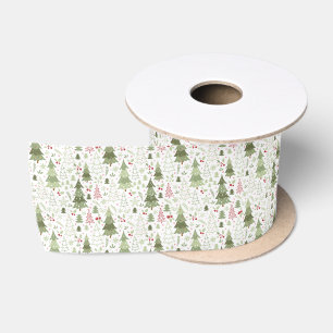 Ruban En Satin Ribbon de Noël Satin