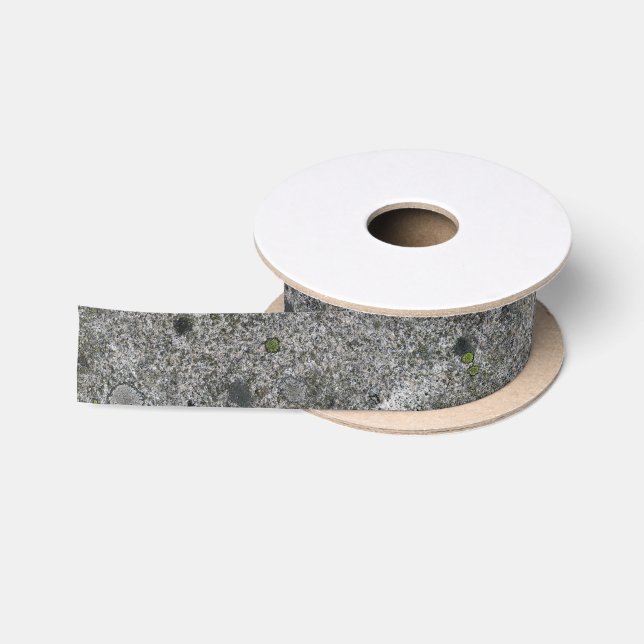 Ruban En Satin Roche grise de granit de géologie avec de la (Bobine)