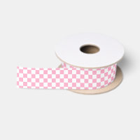 Rose Checkered et blanc