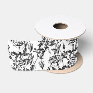 Ruban En Satin Rose dessin ruban satiné
