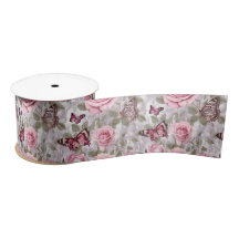 Roses roses roses et papillons Aquarelle Florale