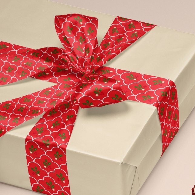 Ruban En Satin Rouge clair Saint-Jacques-de-Foule (Créateur téléchargé)