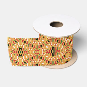 Ruban En Satin Ruban Afro Pop coloré Kente Satin