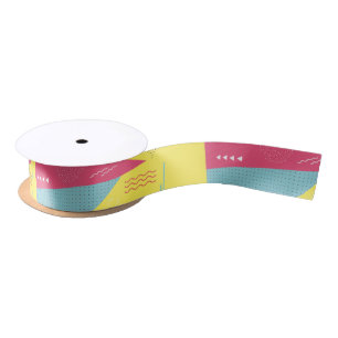 Ruban En Satin Ruban cadeau style des années 80