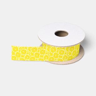 Ruban En Satin Ruban citron satin