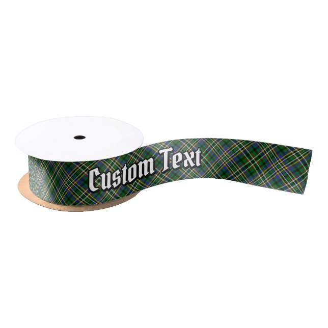 Ruban En Satin Ruban Clan Scott Green Tartan Satin (Bobine)