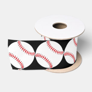 Ruban En Satin Ruban de conception de base-ball