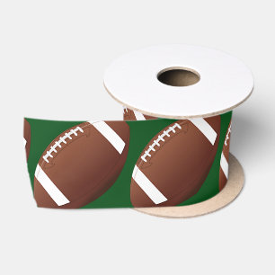 Ruban En Satin Ruban de conception de football