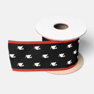 Ruban En Satin Ruban de Noël Dove