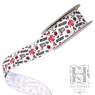 Ruban En Satin Ruban de satin de hockey