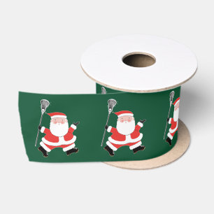 Ruban En Satin Ruban de satin de Noël de crosse