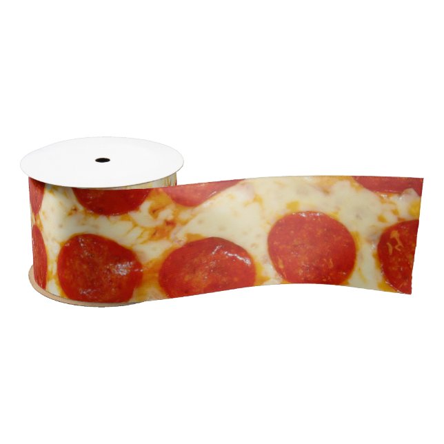 Ruban En Satin Ruban de soie de pizza (Bobine)