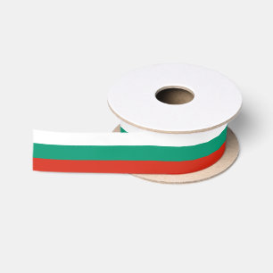 Ruban En Satin Ruban du drapeau bulgare