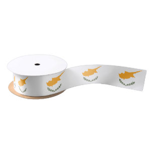 Ruban En Satin Ruban du drapeau chypriote