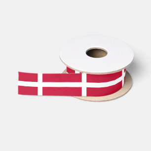 Ruban En Satin Ruban du drapeau danois