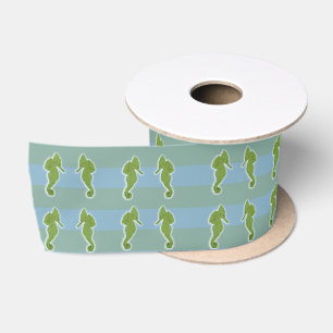 Ruban En Satin Ruban enveloppant Cadeau Sea Horses